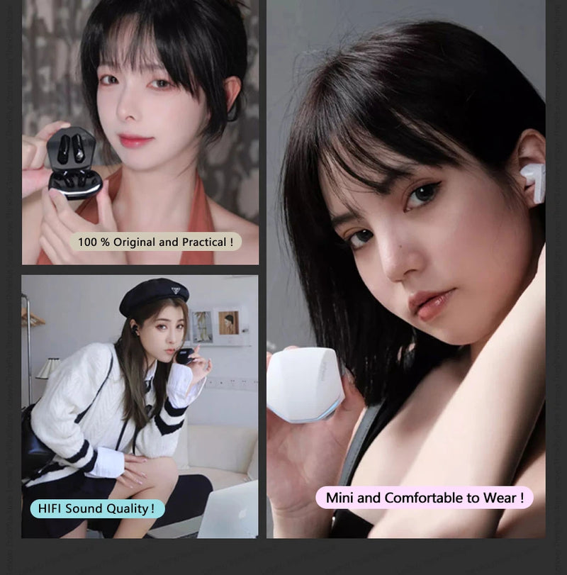 Lenovo GM2 Pro Gaming Headset Bluetooth 5.3 Dual Mode Music Sport Earbuds Noise Reduction Headphones with Mic HD Call