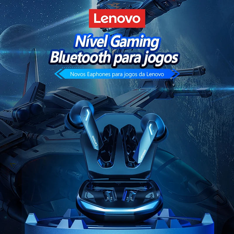 Lenovo GM2 Pro Gaming Headset Bluetooth 5.3 Dual Mode Music Sport Earbuds Noise Reduction Headphones with Mic HD Call